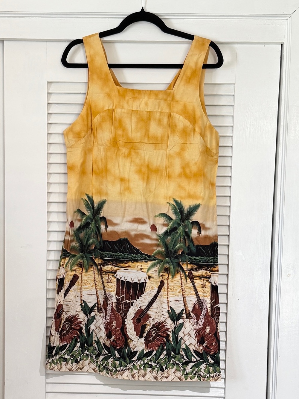 Breezy Tropical Print Sundress